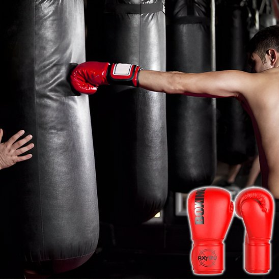 Gants de Boxe Professionnels - Protection Premium | Synergie