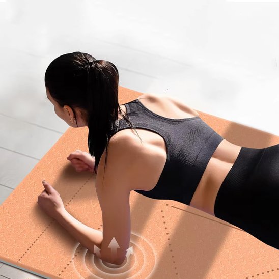 Tapis de Sport Premium Antidérapant Pliable - Yoga & Fitness | Synergie