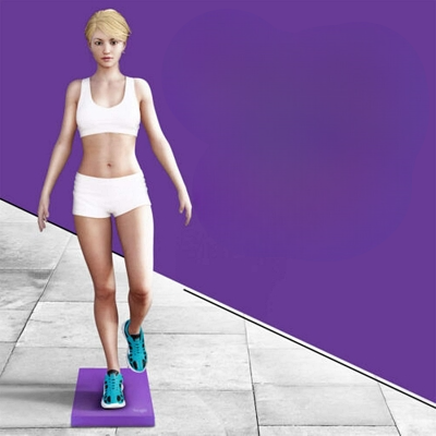 Tapis de yoga - YogaFoamMat™ - Mauve