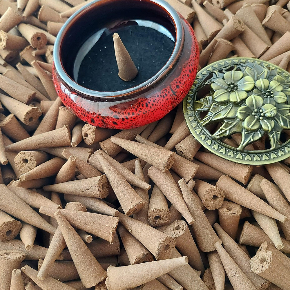 Bruleur d'Encens - CeramicIncenseBurner™ - Rouge