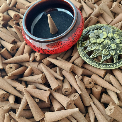 Bruleur d'Encens - CeramicIncenseBurner™ - Rouge