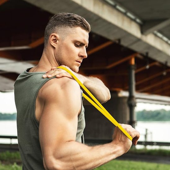 Élastique Musculation Haute Résistance - Fitness | Synergie
