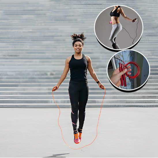 Corde à Sauter FitBurn - Cardio & Fitness | Synergie