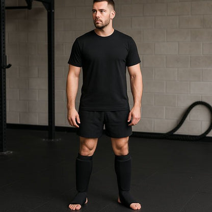 Protège Tibia Boxe - Protection Haute Performance | Synergie