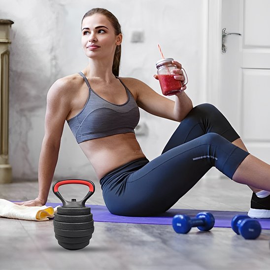 Haltères Réglables PowerFlex - Musculation à Domicile | Synergie