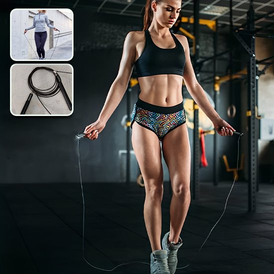 Corde à Sauter FitBurn - Cardio & Fitness | Synergie