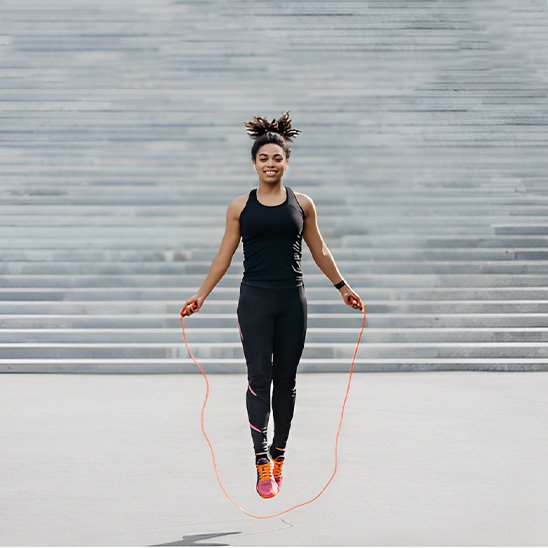 Corde à Sauter FitBurn - Cardio & Fitness | Synergie