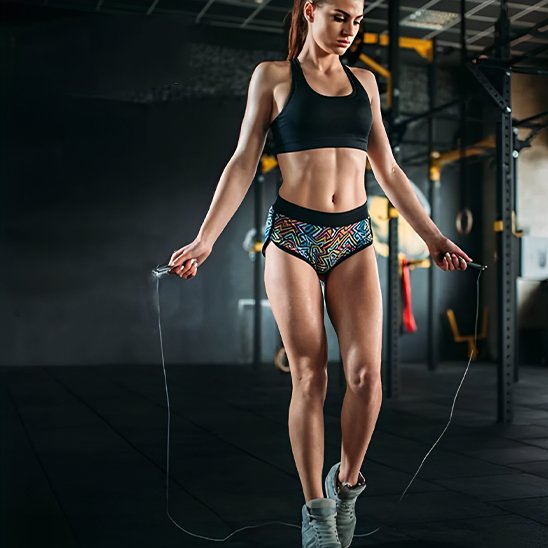 Corde à Sauter FitBurn - Cardio & Fitness | Synergie
